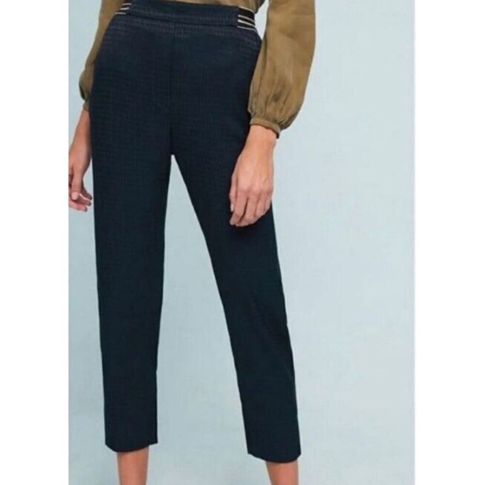 Anthropologie Essential Pull On Trouser in BLACK size XS